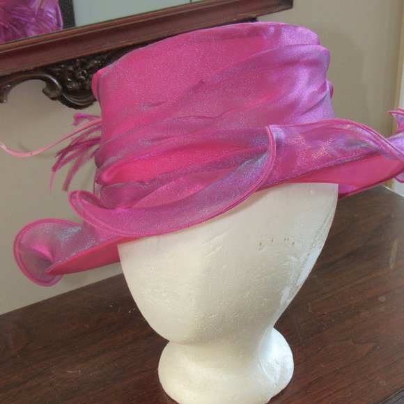 VINTAGE HEASLIP WEDDING HAT - Picture 2 of 12
